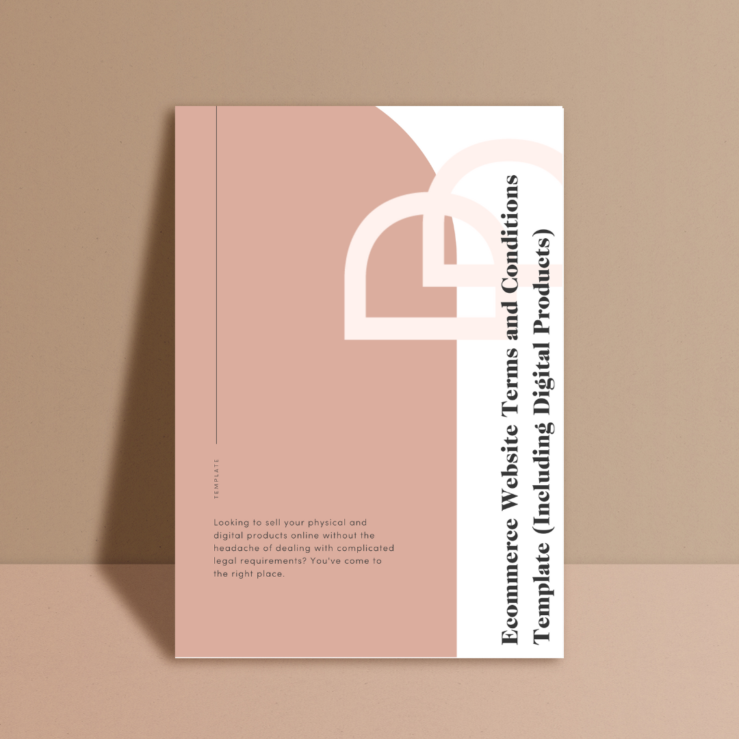 Ecommerce Website Terms and Conditions Template (Including Digital Products)
