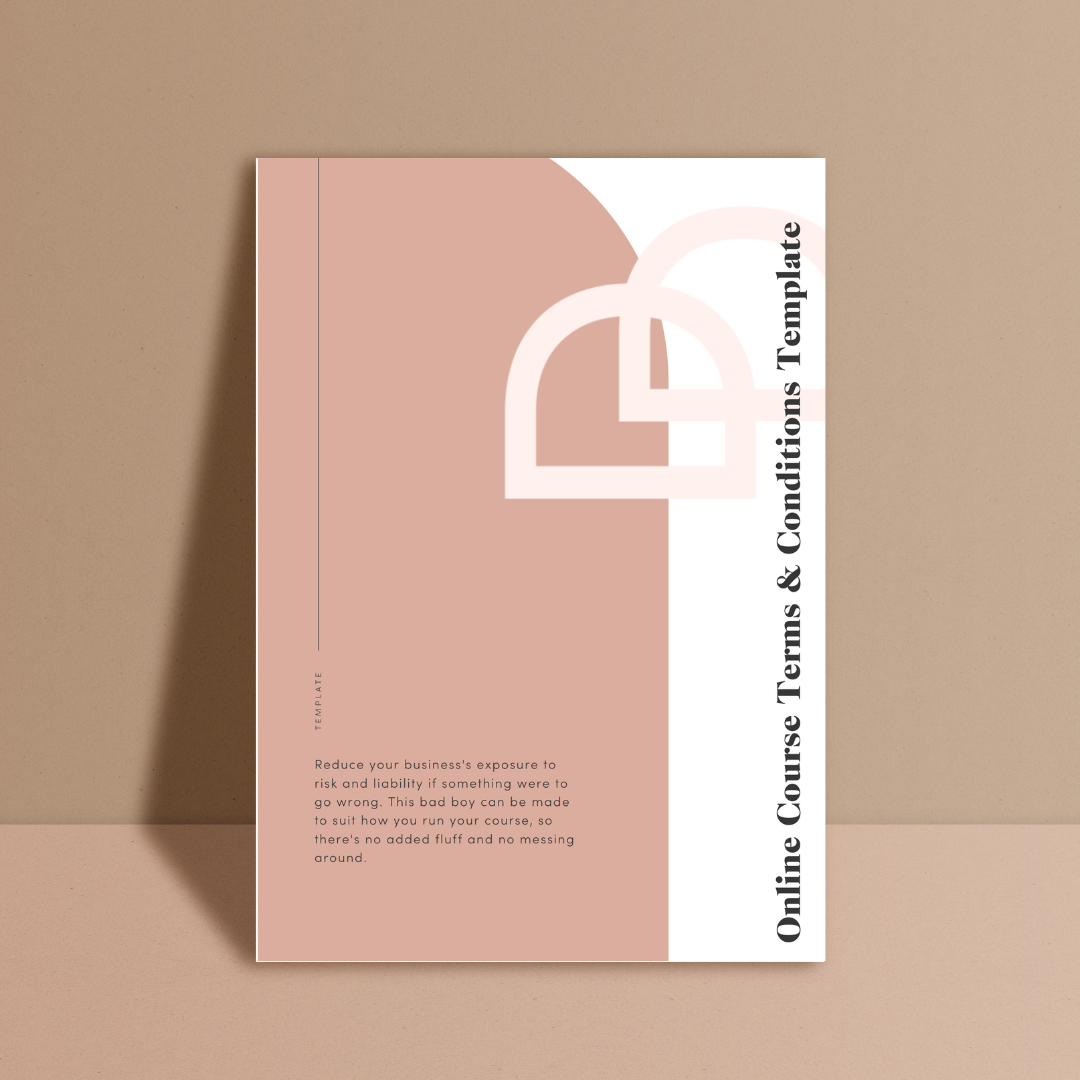 Online Course Terms & Conditions Template | Foundd Legal
