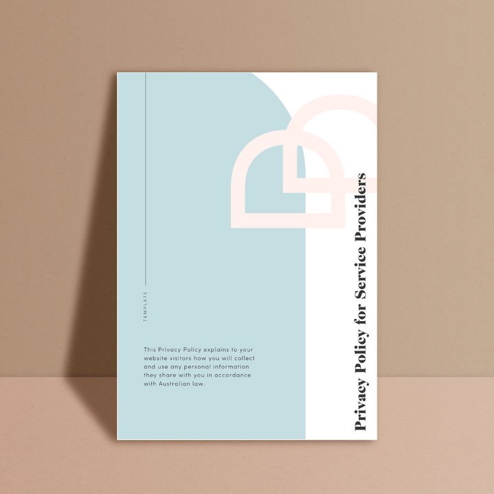 Privacy Policy for Service Providers