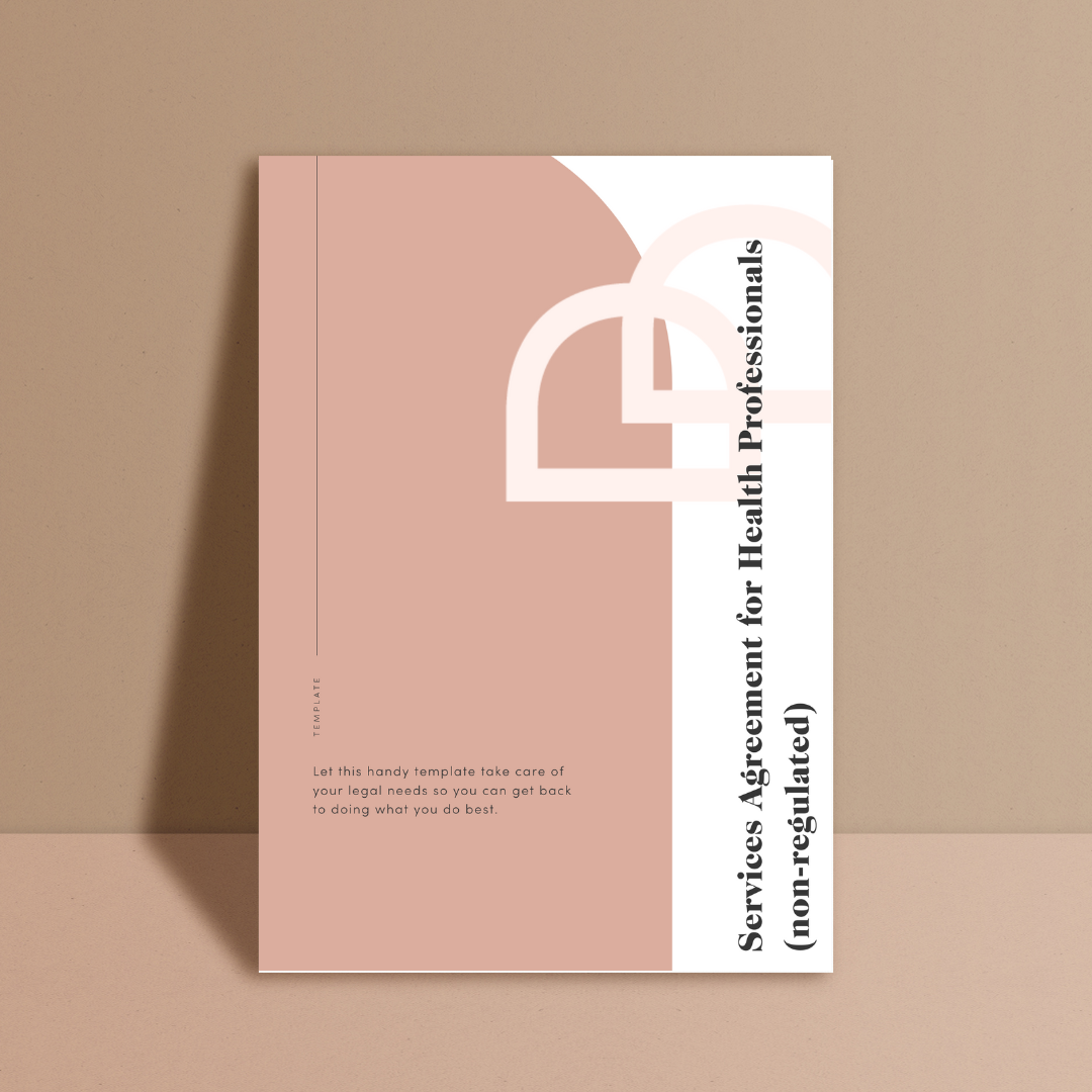 Health Professional Services Agreement Template in AU