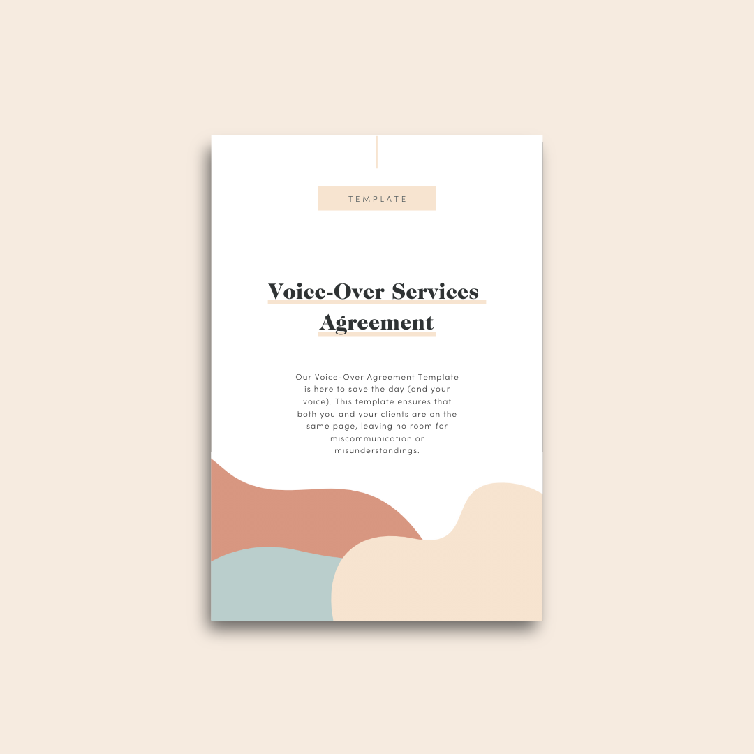 Cover image of Voice-Over Services Agreement