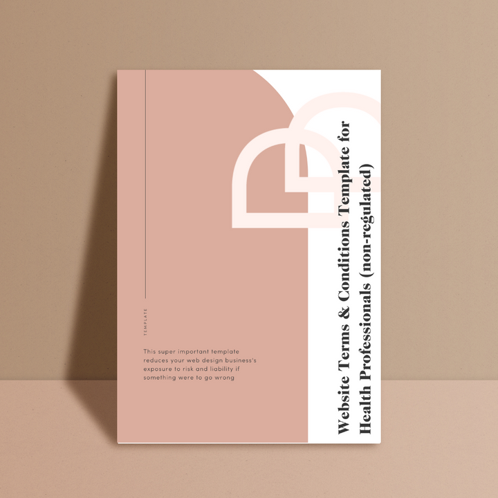 Website T&Cs Template for Health Professionals