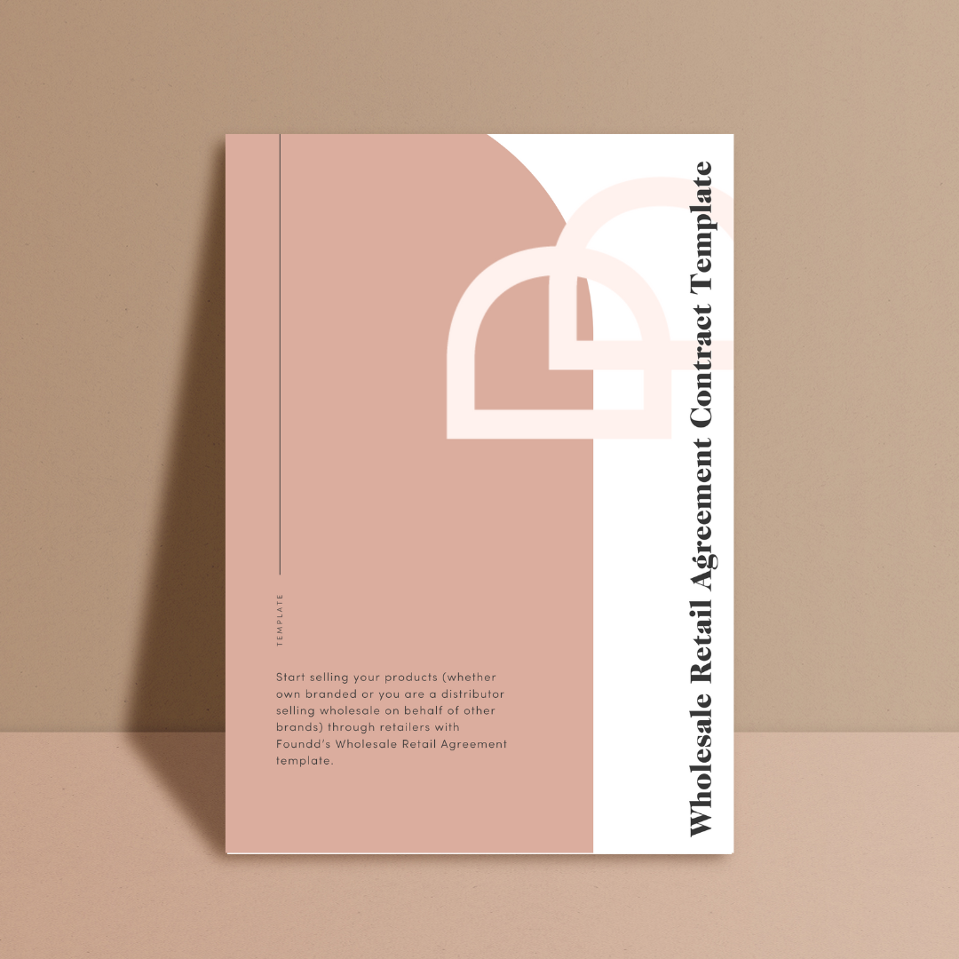 Wholesale Retail Agreement Contract Template