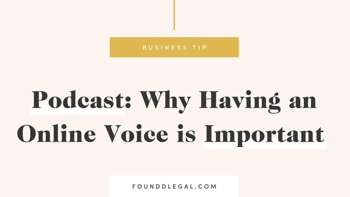 Podcast: Why Having an Online Voice is Important