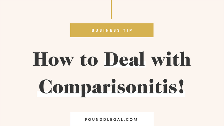 How to Deal with Comparisonitis