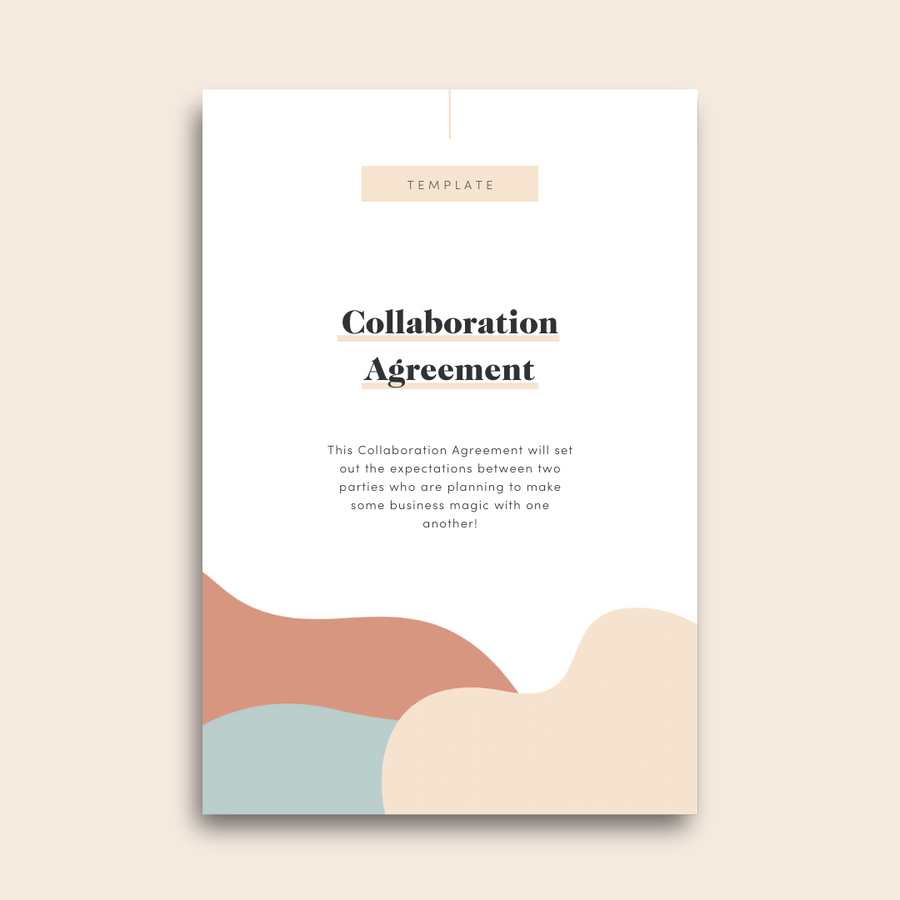 Collaboration Agreement Template