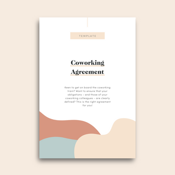 Coworking Agreement Template