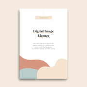 Cover image of Digital Image Licence Template