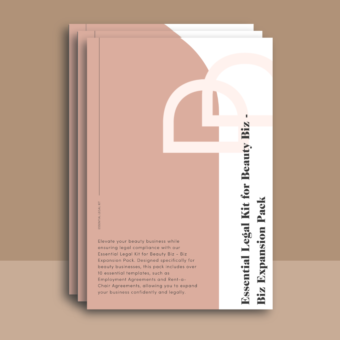 Essential Legal Kit for Beauty Biz - Biz Expansion Pack
