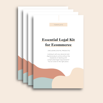 Essential Legal Kit for Ecommerce (Including Digital Products)