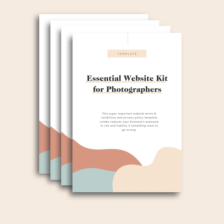 Essential Website Kit for Photographers