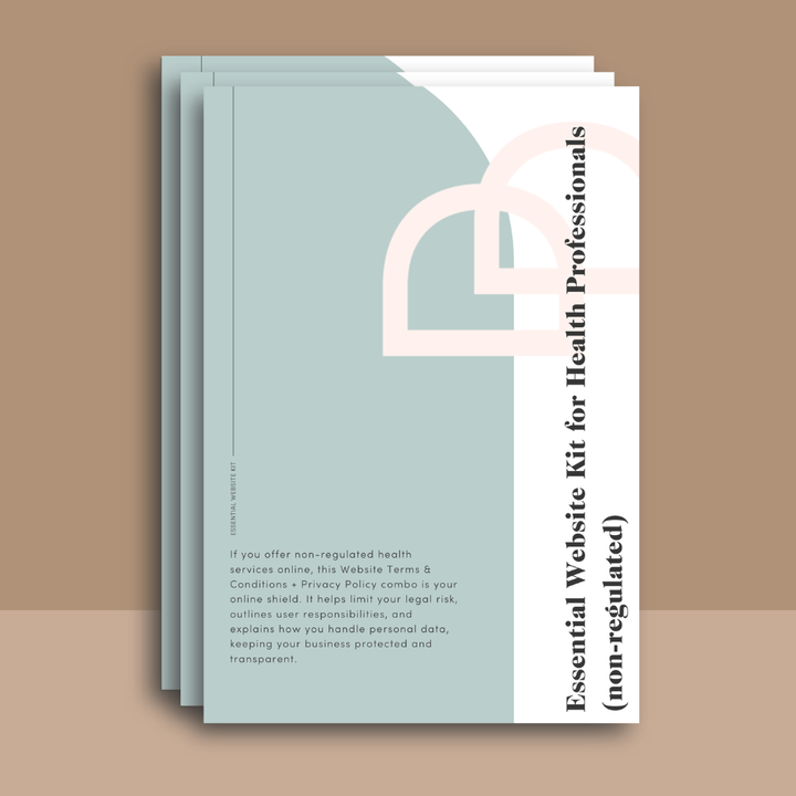Essential Website Kit for Health Professionals (non-regulated)
