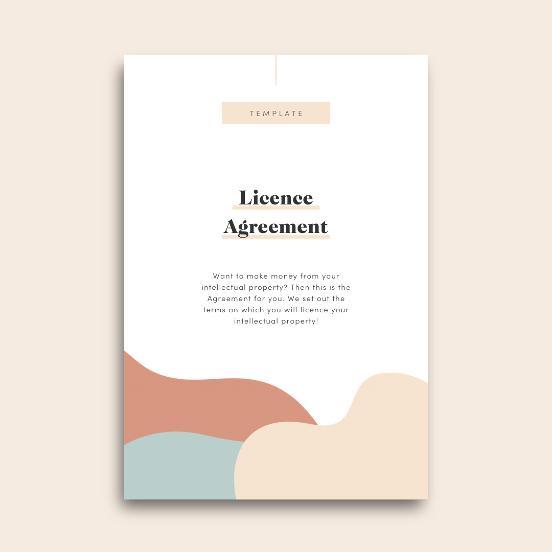 Cover image of Licence Agreement Template