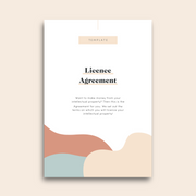 Cover image of Licence Agreement Template