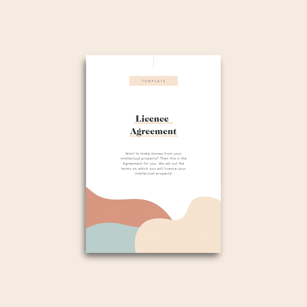 Cover of Licence_Agreement Template