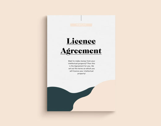 Cover Image for Licence Agreement Template