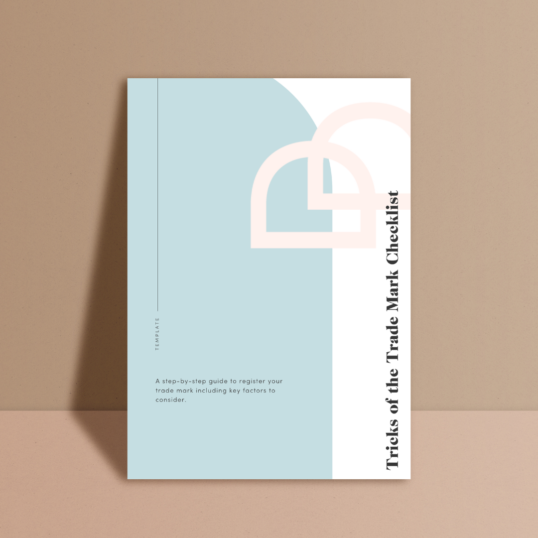 Tm Checklist Tricks of the Trade Mark Checklist | Trademark Registration Guide ...