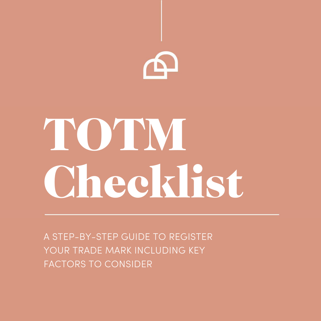 Tricks of the Trade Mark Checklist